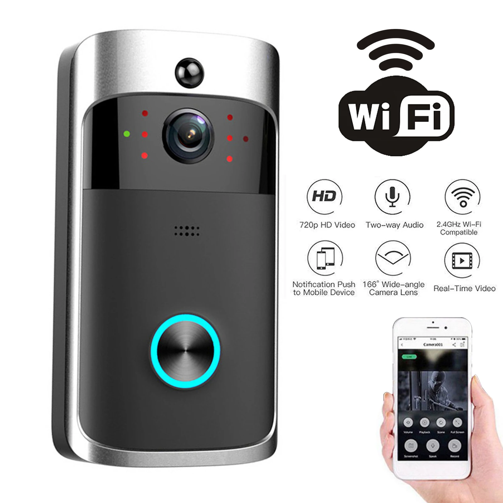 Home Security Recorder - 2026 NEW V5 Video Door Bell