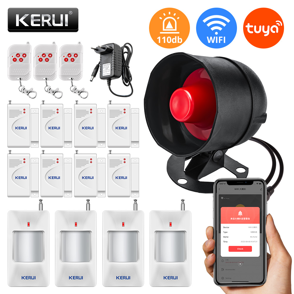 Home Security For Windows - KERUI Tuya WIFI Loudly Speaker High