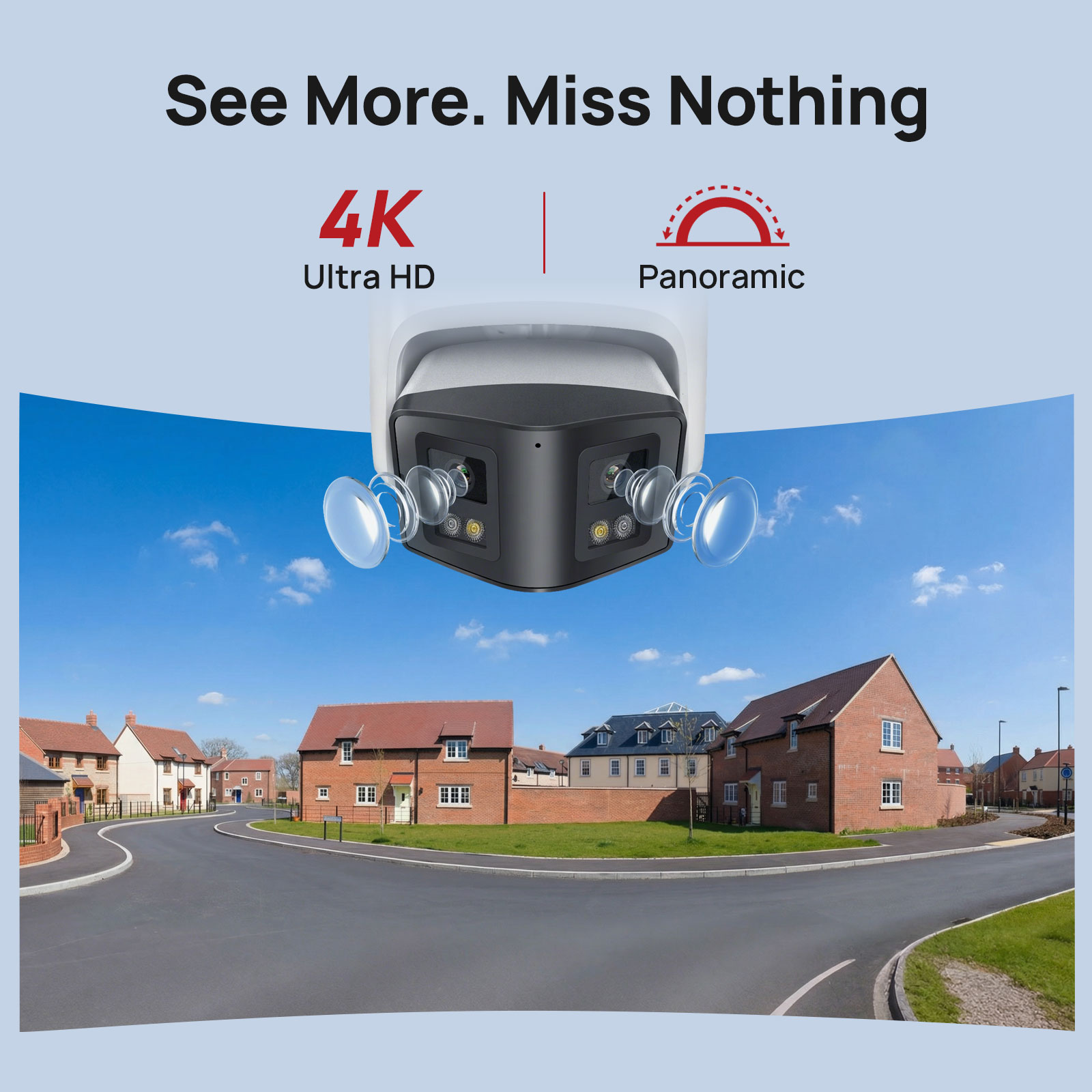 Vikylin Panoramic 4/8MP Dual L - đánh giá và giá Home Security System Hikvision