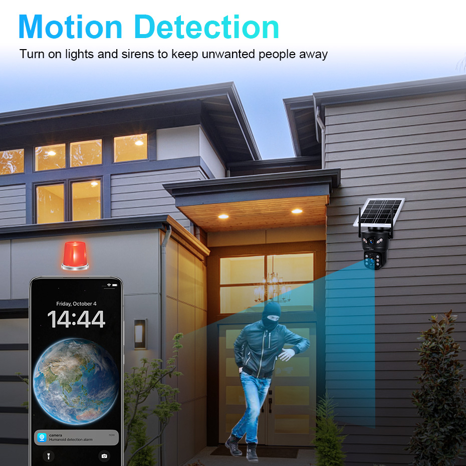 KERUI 6MP 4G SIM WiFi Solar Ca - đánh giá và giá Home Security For Windows