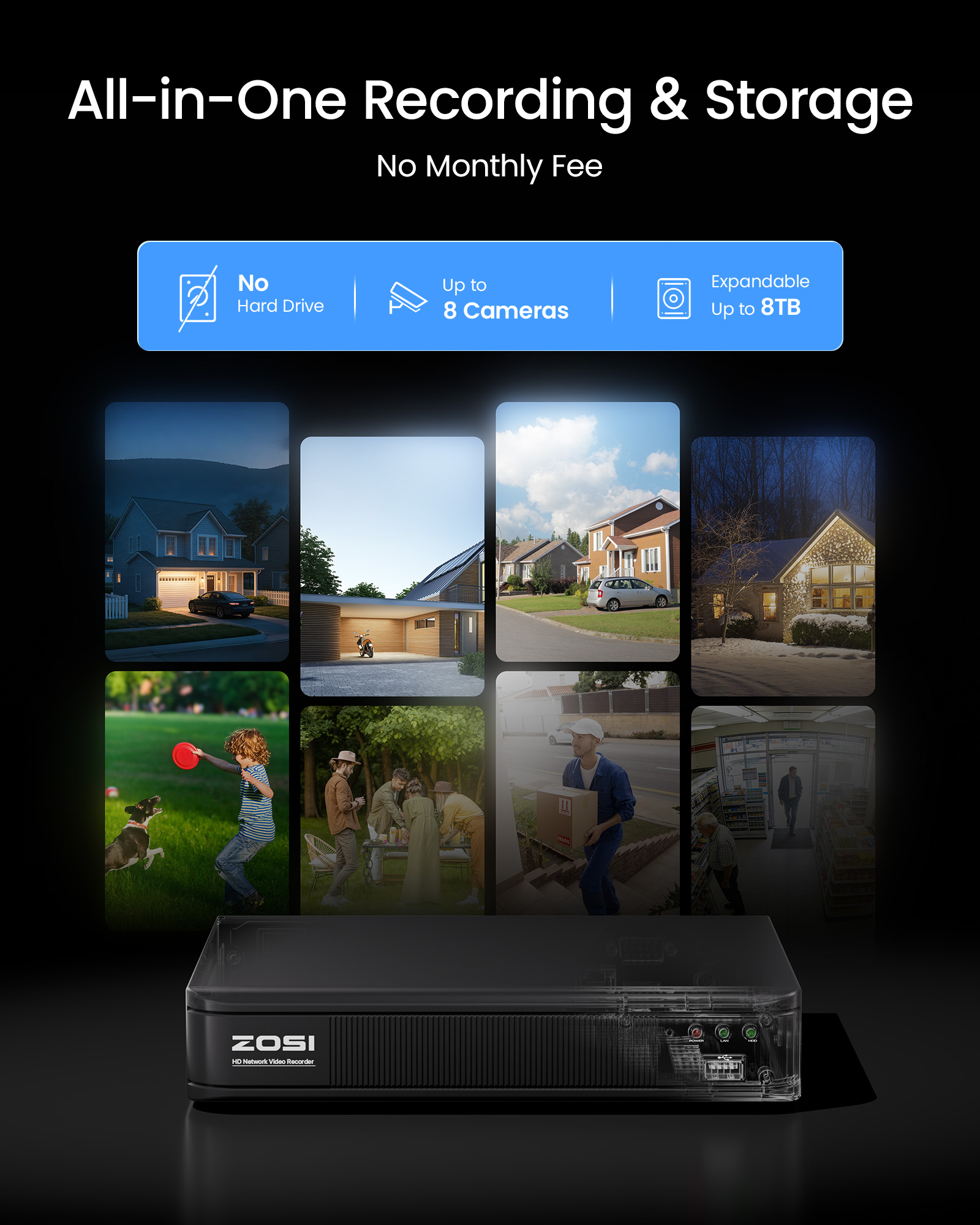 ZOSI 3K Lite Wired CCTV Securi - đánh giá và giá Home Security Systems With Cameras