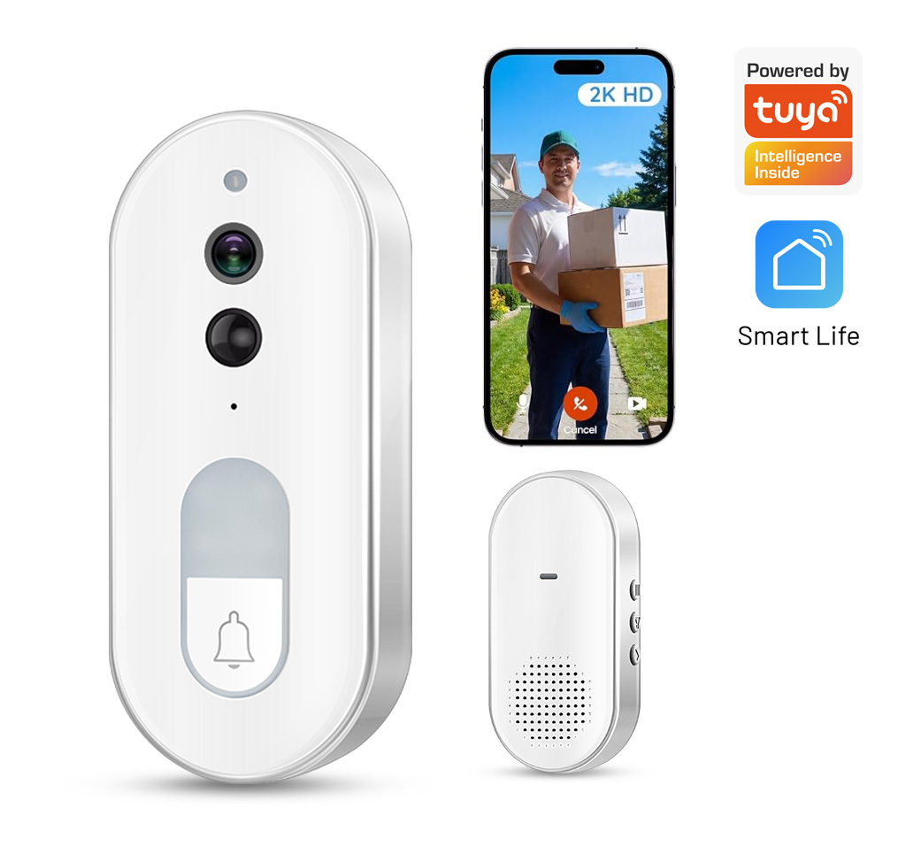 Tuya Smart Video Doorbell Wire - đánh giá và giá Home Security Monitoring System