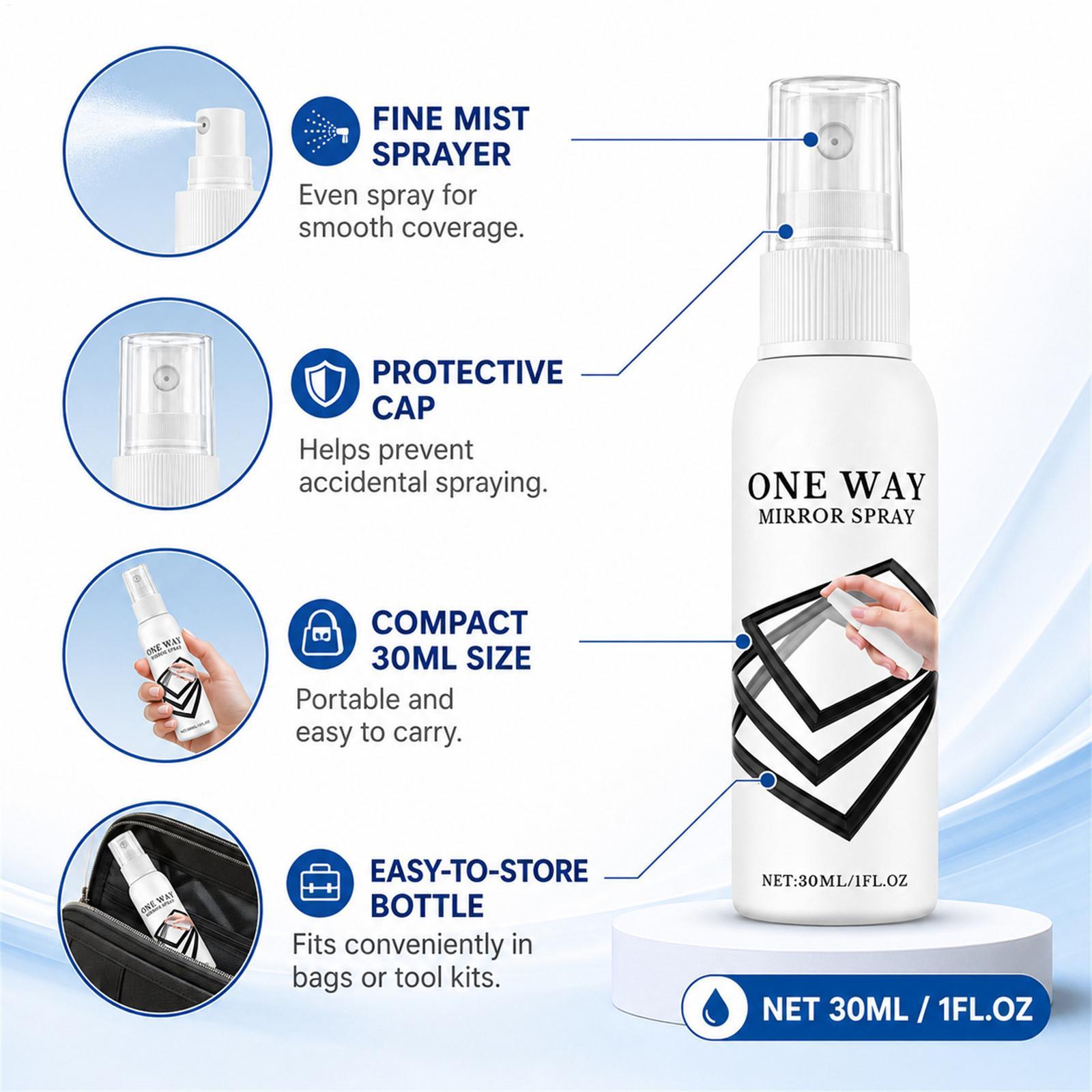 Reflective Window Spray 30ml Q - đánh giá và giá Home Security For Windows
