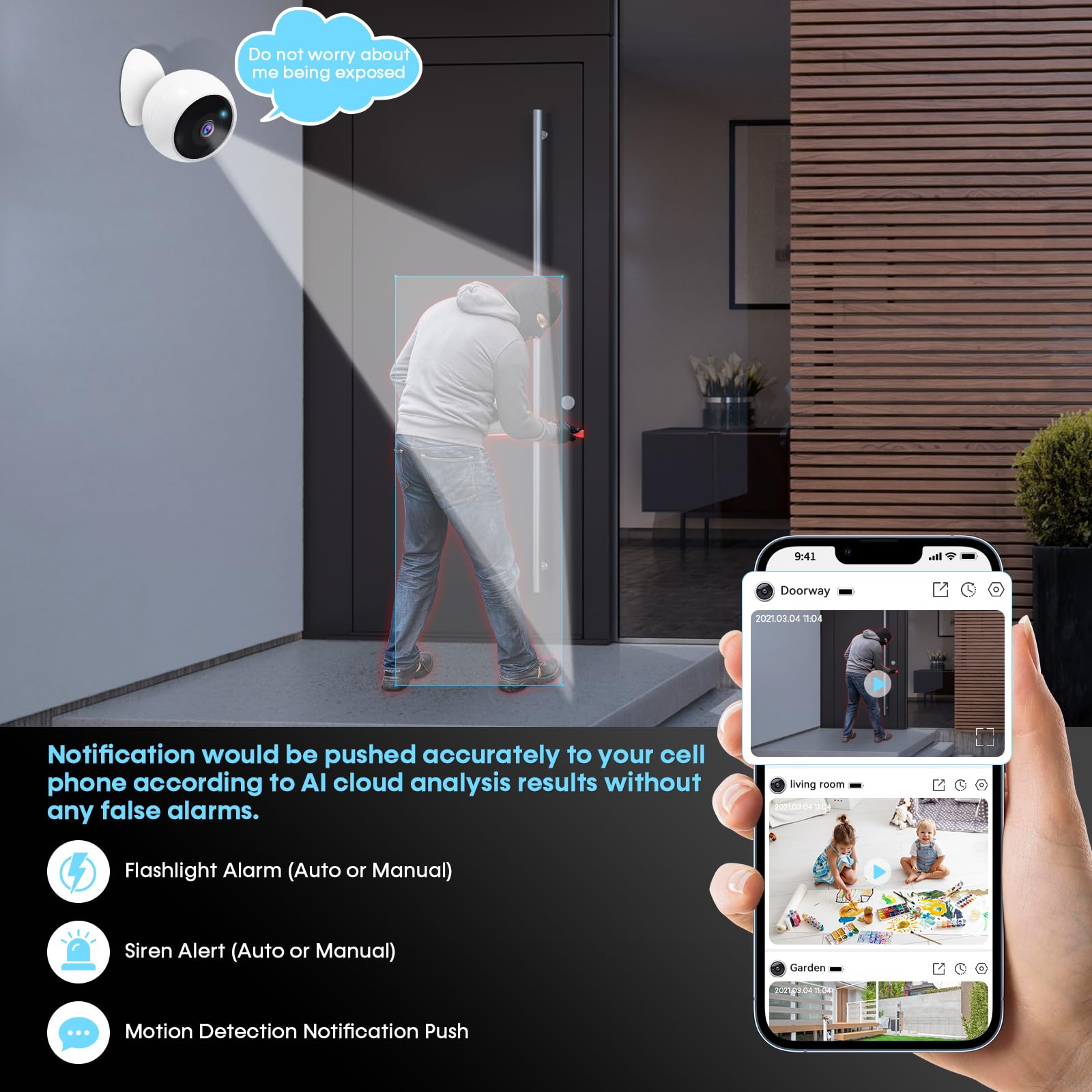 5MP 2K Magnetic Battery Securi - đánh giá và giá Home Security Recorder