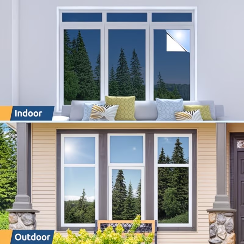 Reflective Mirror Film Sunshad - đánh giá và giá Home Security For Windows