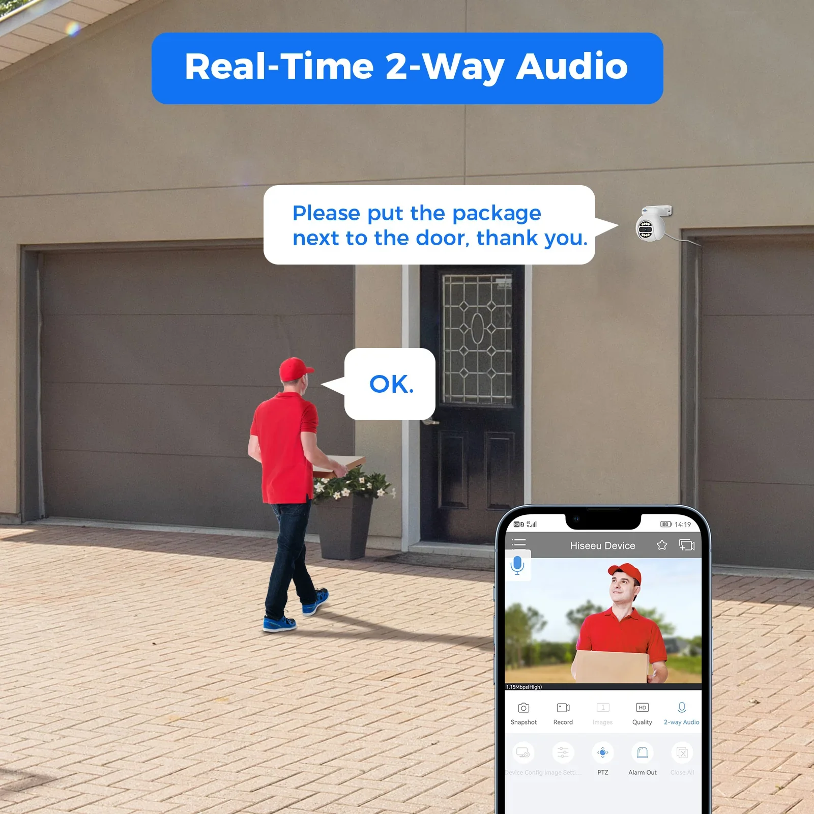 Hiseeu Automatic Tracking 5mp  - đánh giá và giá Home Security Systems With Cameras