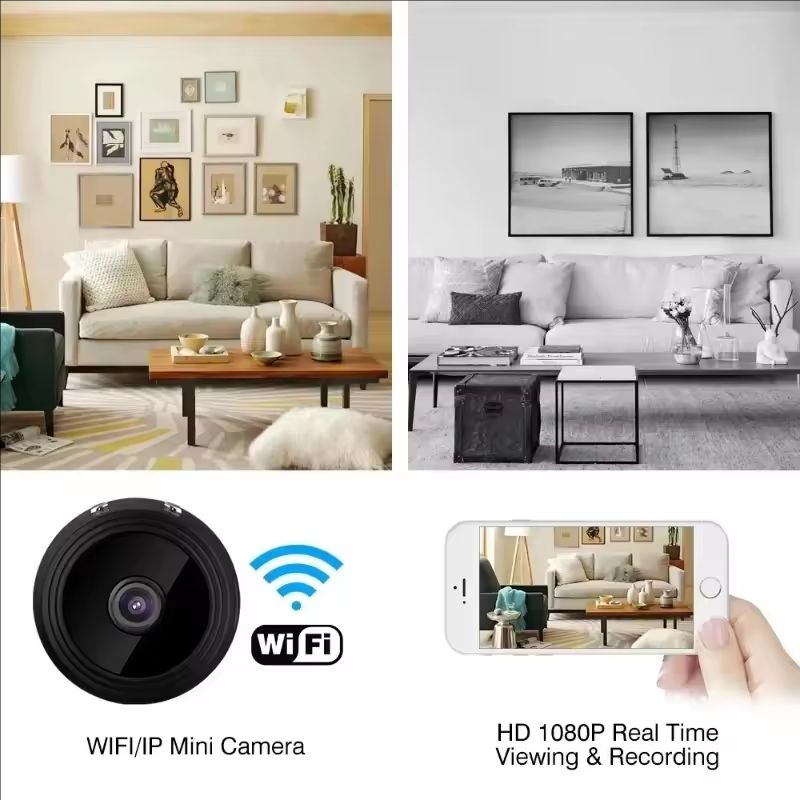 Wireless WiFi Camera A9 Mini V - đánh giá và giá Home Security Recorder