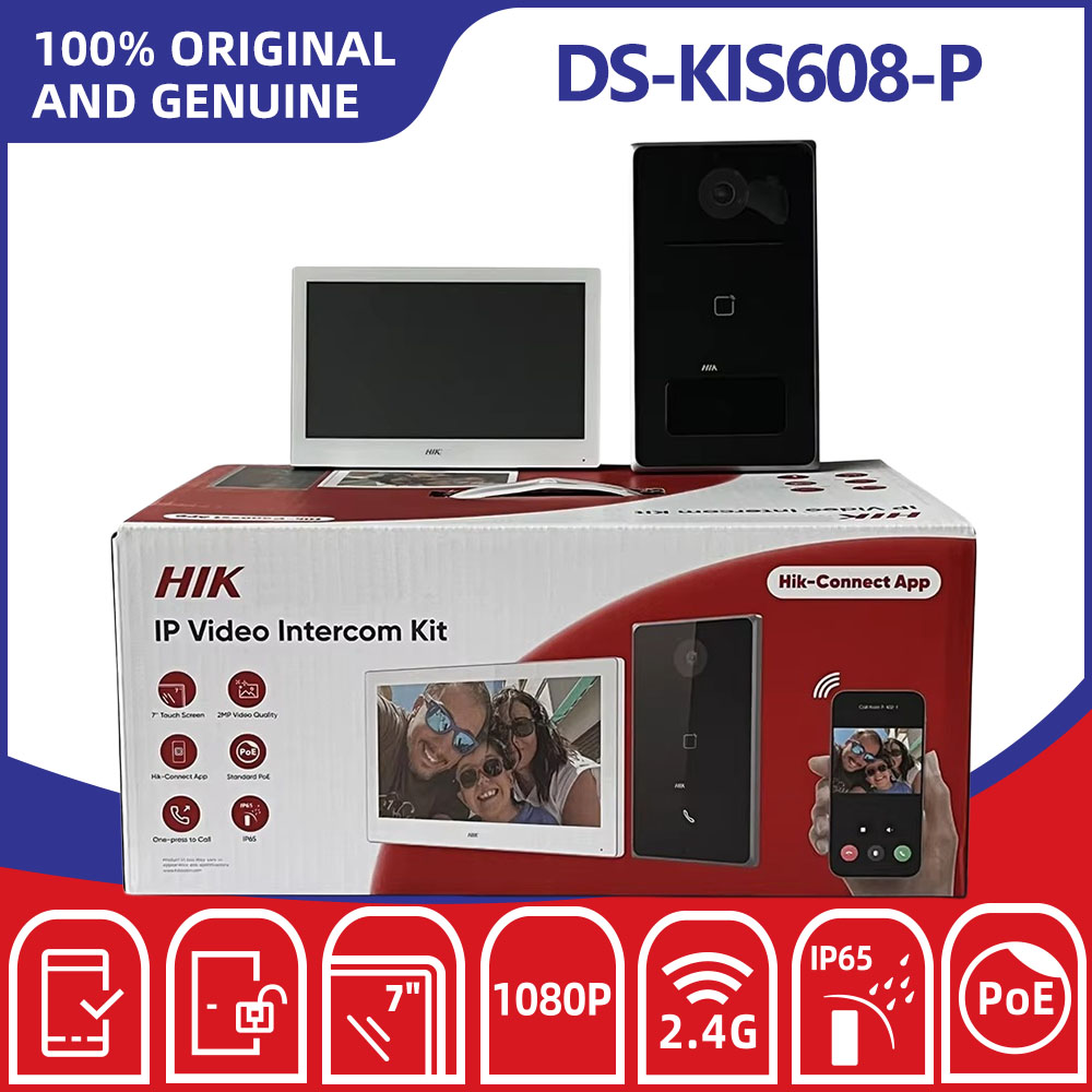 Hikvision DS-KIS608-P IP Video - đánh giá và giá Home Security System Hikvision