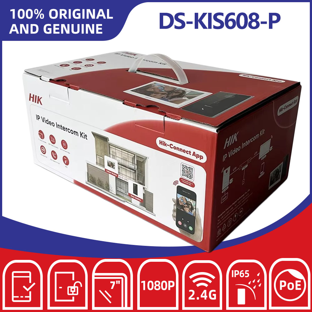 Hikvision DS-KIS608-P IP Video - đánh giá và giá Home Security System Hikvision