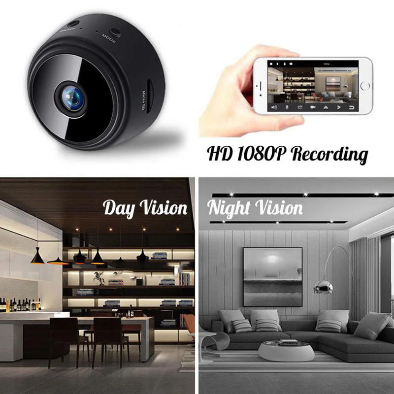 A9 WiFi Mini Camera Wireless V - đánh giá và giá Home Security Recorder