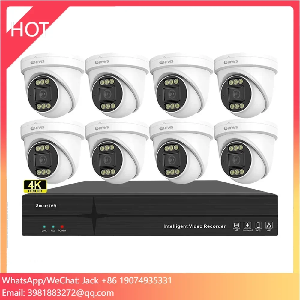 OEM 8MP 4K 25FPS PoE IP Camera - đánh giá và giá Home Security Systems With Cameras