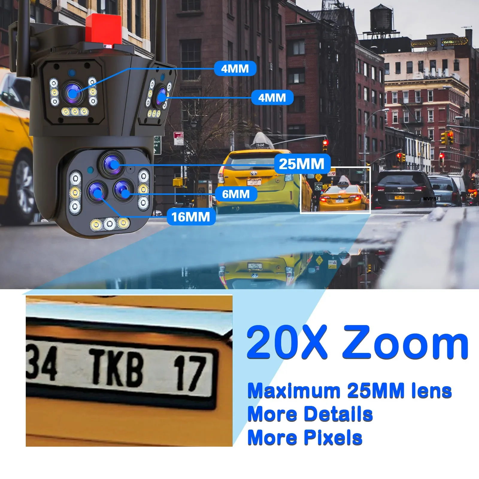Ultra 20MP 10K WIFI PTZ Contro - đánh giá và giá Home Security Recorder