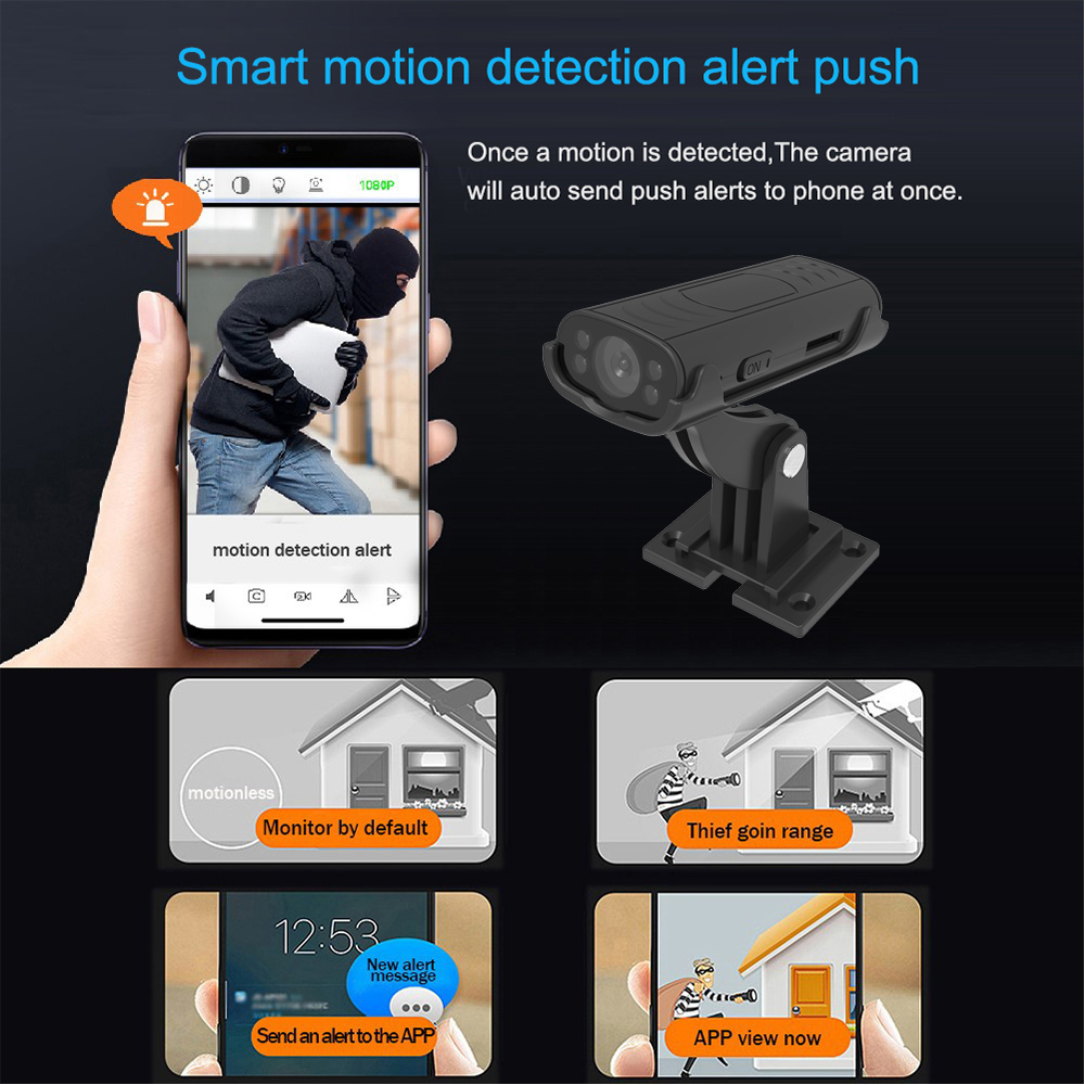 Mini Wireless WiFi Home Securi - đánh giá và giá Home Security Recorder