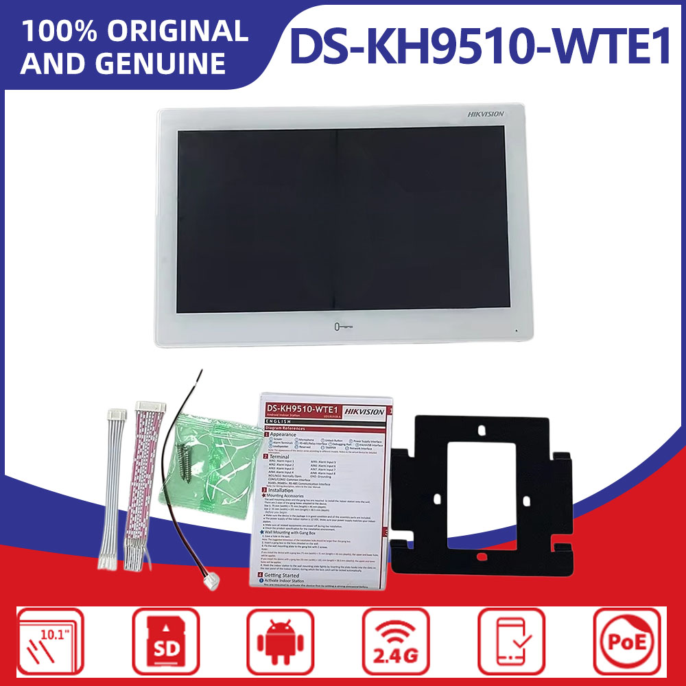 Hikvision DS-KH9510-WTE1(B) 10 - đánh giá và giá Home Security System Hikvision