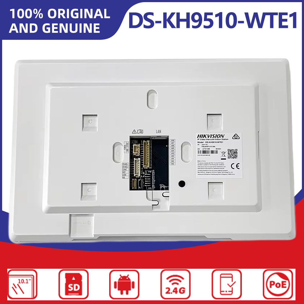 Hikvision DS-KH9510-WTE1(B) 10 - đánh giá và giá Home Security System Hikvision