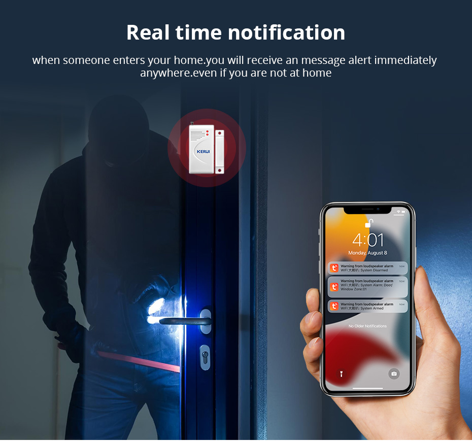 KERUI Tuya WIFI Loudly Speaker - đánh giá và giá Home Security For Windows