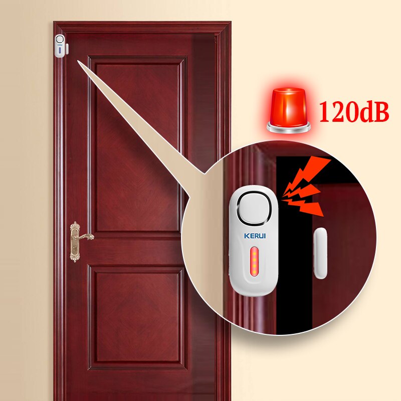 KERUI 120DB Wireless Door/Wind - đánh giá và giá Home Security Equipment