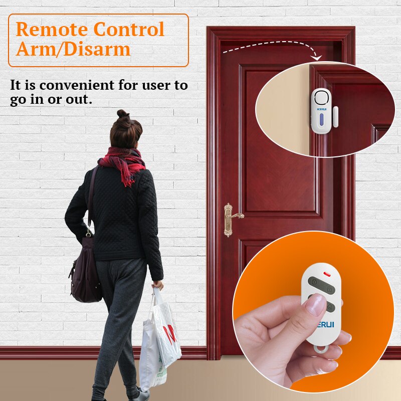 KERUI 120DB Wireless Door/Wind - đánh giá và giá Home Security Equipment