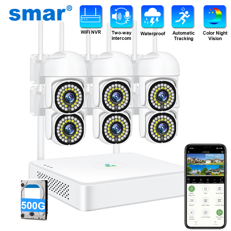 Smar 3MP Wireless CCTV Securit - đánh giá và giá Home Security Equipment