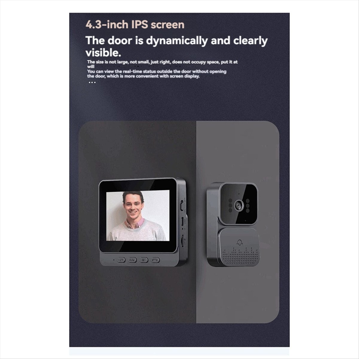 AU47-Doorbell Video Intercom C - đánh giá và giá Home Security Equipment